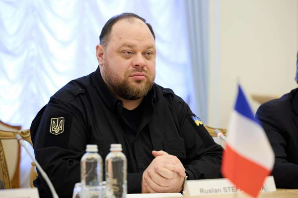 Голова Верховної Ради України Руслан Стефанчук зустрівся з Міністром у справах Європи та закордонних справ Франції Стефаном Сежурне1