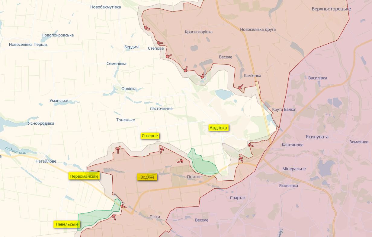 Ситуація на фронті. Росіяни найбільше атакують біля Авдіївки та Куп'янська