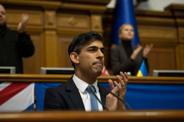 Виступ Прем'єр-міністра Сполученого Королівства Великої Британії та Північної Ірландії Ріші Сунака у Верховній Раді України, 12 січня 2024 року2