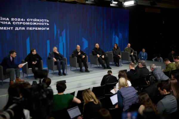 Голова Верховної Ради України Руслан Стефанчук взяв участь у Форумі «Україна. Рік 2024»4