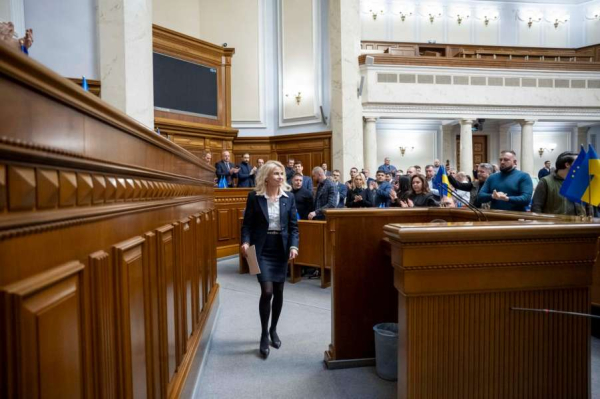 Виступ Президентки Парламентської асамблеї ОБСЄ Піі Кауми у Верховній Раді України (6 лютого 2024 року)2