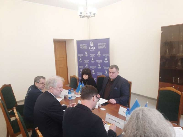 Голова Комітету з питань прав людини Андрій Задорожний провів робочу зустріч з делегацією Генерального Директорату Європейської Комісії з питань гуманітарної допомоги та цивільного захисту населення (ECHO)2