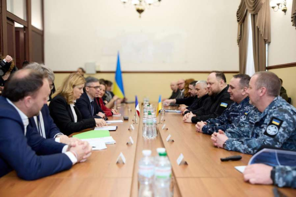 Голова Верховної Ради України Руслан Стефанчук разом із Головою Національних зборів Французької Республіки Яель Брон-Піве відвідали з візитом Одесу3