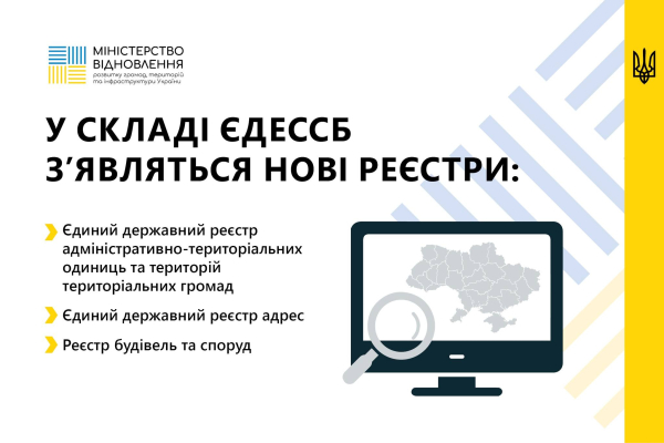 В Украине создадут Единый государственный реестр адресов1