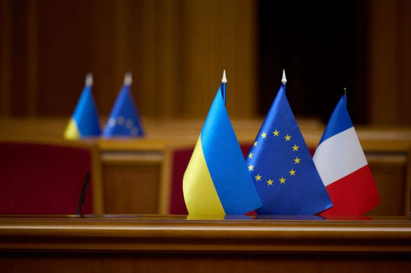 Виступ Голови Національних зборів Французької Республіки Яель Брон-Піве у Верховній Раді України, 28 березня 2024 року11