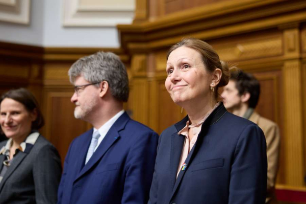 Виступ Голови Національних зборів Французької Республіки Яель Брон-Піве у Верховній Раді України, 28 березня 2024 року1