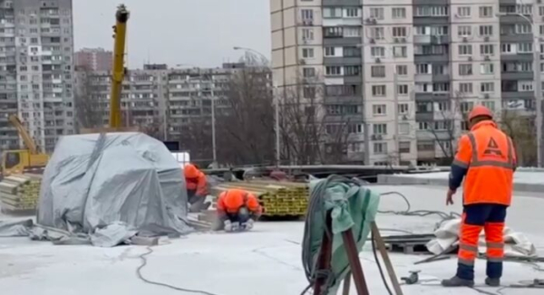 Віталій Кличко: Роботи з будівництва шляхопроводу на перетині вулиць Богатирської та Полярної тривають цілодобово і без вихідних (+відео)0