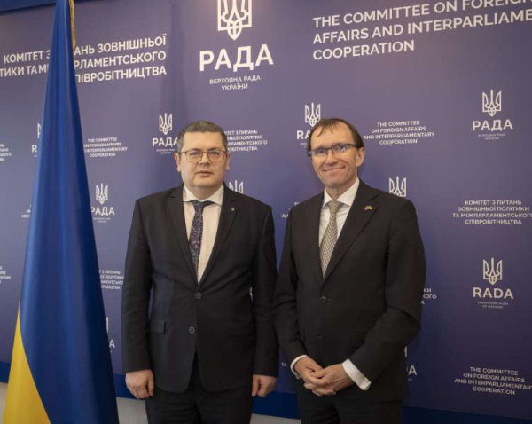 У Комітеті з питань зовнішньої політики та міжпарламентського співробітництва відбулася зустріч з Міністром закордонних справ Норвегії Еспеном Барт Ейде1