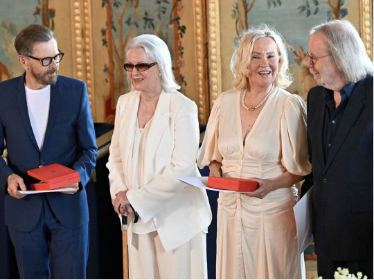 Музиканти ABBA отримали від короля Швеції лицарський титул0