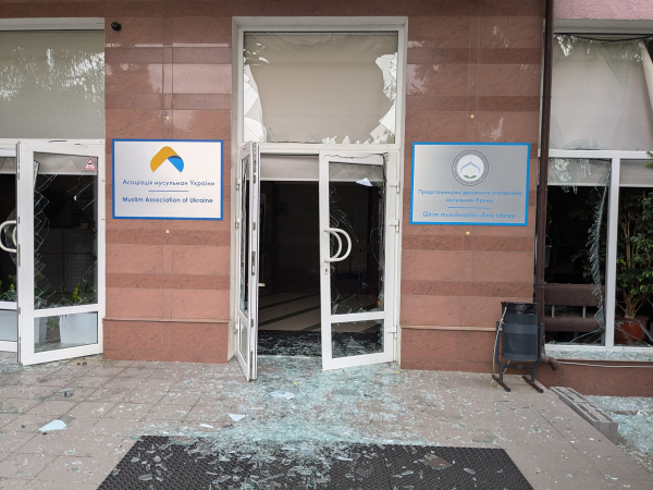 Через ракетний удар по Києву постраждала мечеть на Нивках2