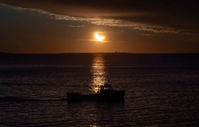 Жителі Європи змогли побачити сонячне затемнення2