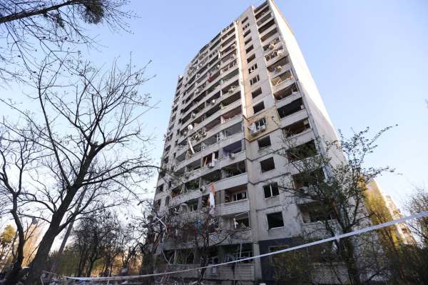 У Харкові внаслідок удару трьома 