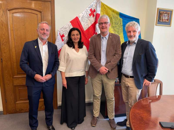 Іванна Климпуш-Цинцадзе зустрілася із делегацією Норвезько-української асоціації дружби0