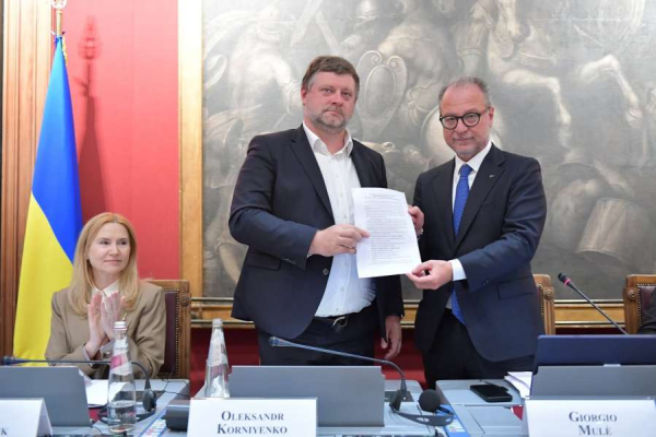У Римі підписано стратегічне парламентське комюніке на підтримку відновлення України0