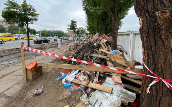 Віталій Кличко перевірив, як триває демонтаж МАФів на одній із найбільших торговельних локацій Виноградаря6