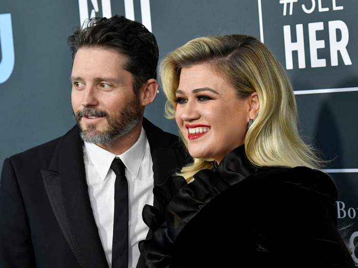 Келлі Кларксон та Брендон Блексток1