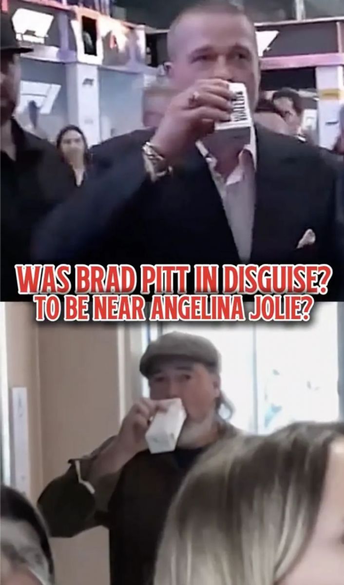 Перевдягнений «Бред Пітт» спостерігав у Торонто за інтерв’ю Анджеліни Джолі (фото)1