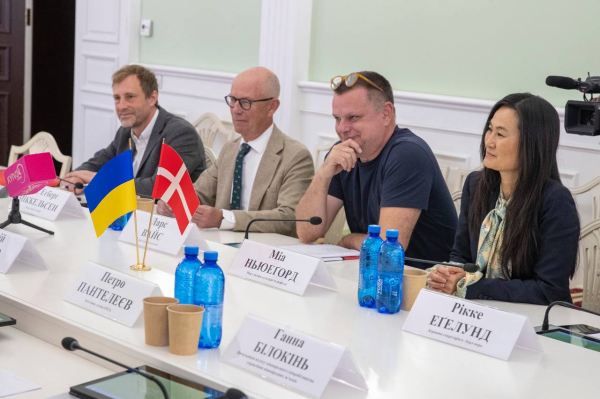 Віталій Кличко зустрівся з Лорд-мером Копенгагена Ларсом Вайсом, який приїхав до Києва3