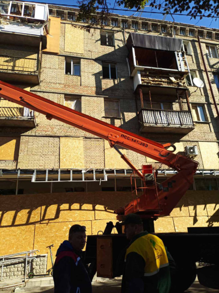 Із 2022 року Київ виділив резервних матеріалів на суму 41 млн грн для відновлення будівель, пошкоджених унаслідок ворожих атак1