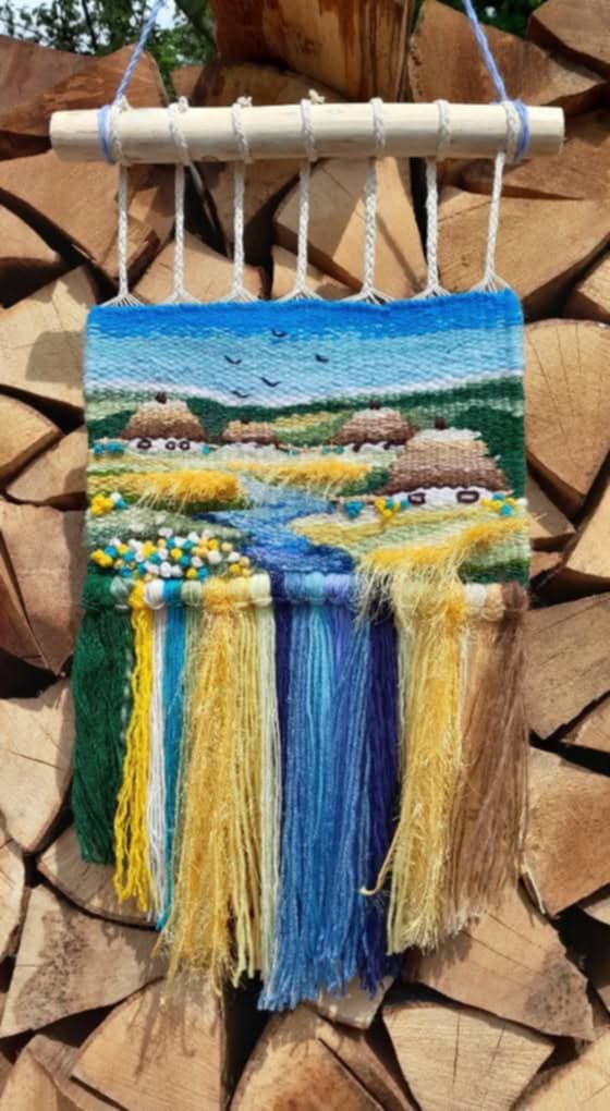 Гобелен «Село» Тетяни Голіней дуже красивий1