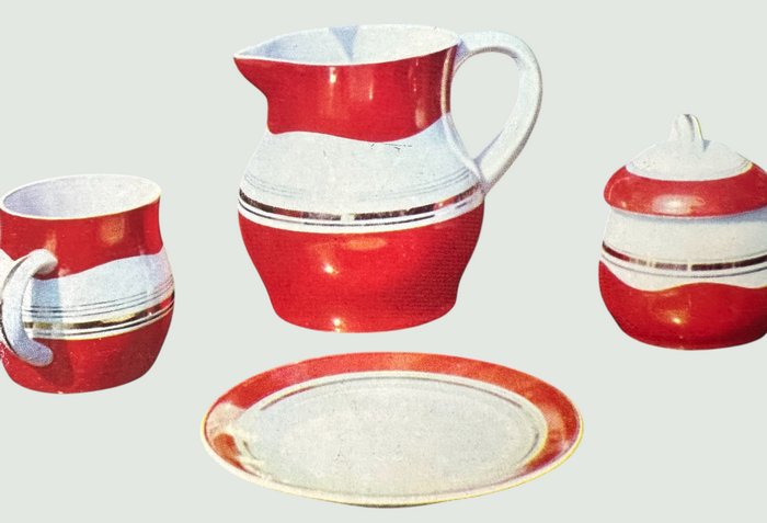 Микола Старченко. Набір для сніданку «Ранок». Коростенський фарфоровий завод. 1972 рік.2