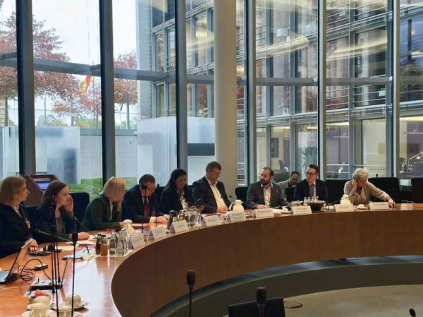 Перший віцеспікер провів низку двосторонніх зустрічей під час робочого візиту до Німеччини3