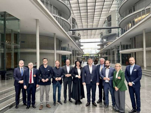 Перший віцеспікер провів низку двосторонніх зустрічей під час робочого візиту до Німеччини2