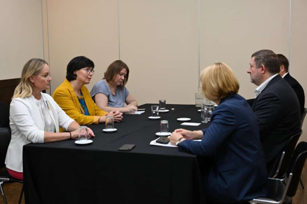 Перший віцеспікер провів низку двосторонніх зустрічей в межах Міжнародної конференції з відбудови України2