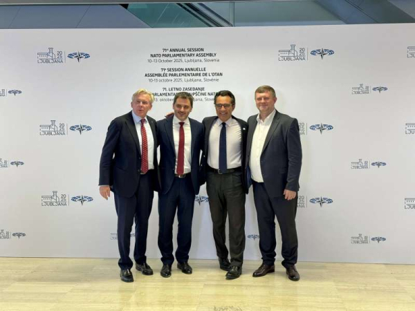 Українська парламентська делегація проводить низку зустрічей у межах 71-ї щорічної сесії Парламентської Асамблеї НАТО в Словенії3