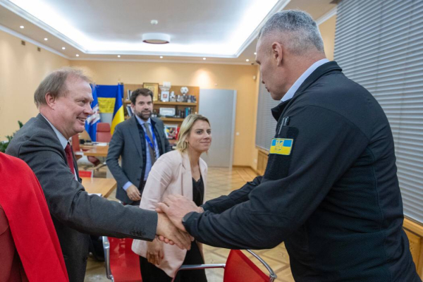 Віталій Кличко зустрівся з делегацією Парламентської асамблеї Ради Європи0