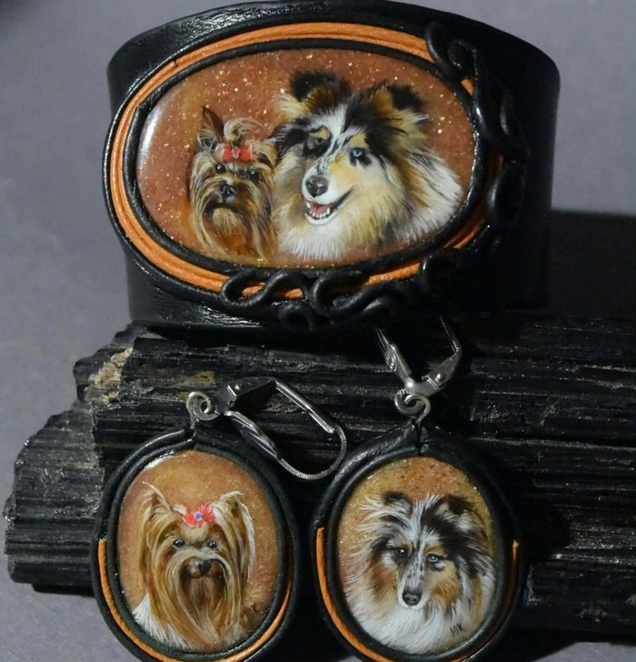 Коллі та йорк на цій прикрасі — справжні красунчики Коллі та йорк на цій прикрасі — справжні красунчики4