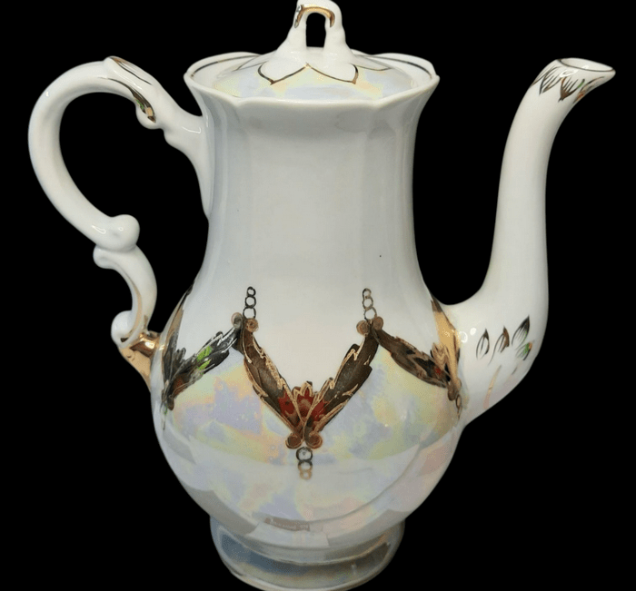 Дмитро Гоч. Кавник від кавового сервізу «Бутон». Баранівський фарфоровий завод. 1960-ті3