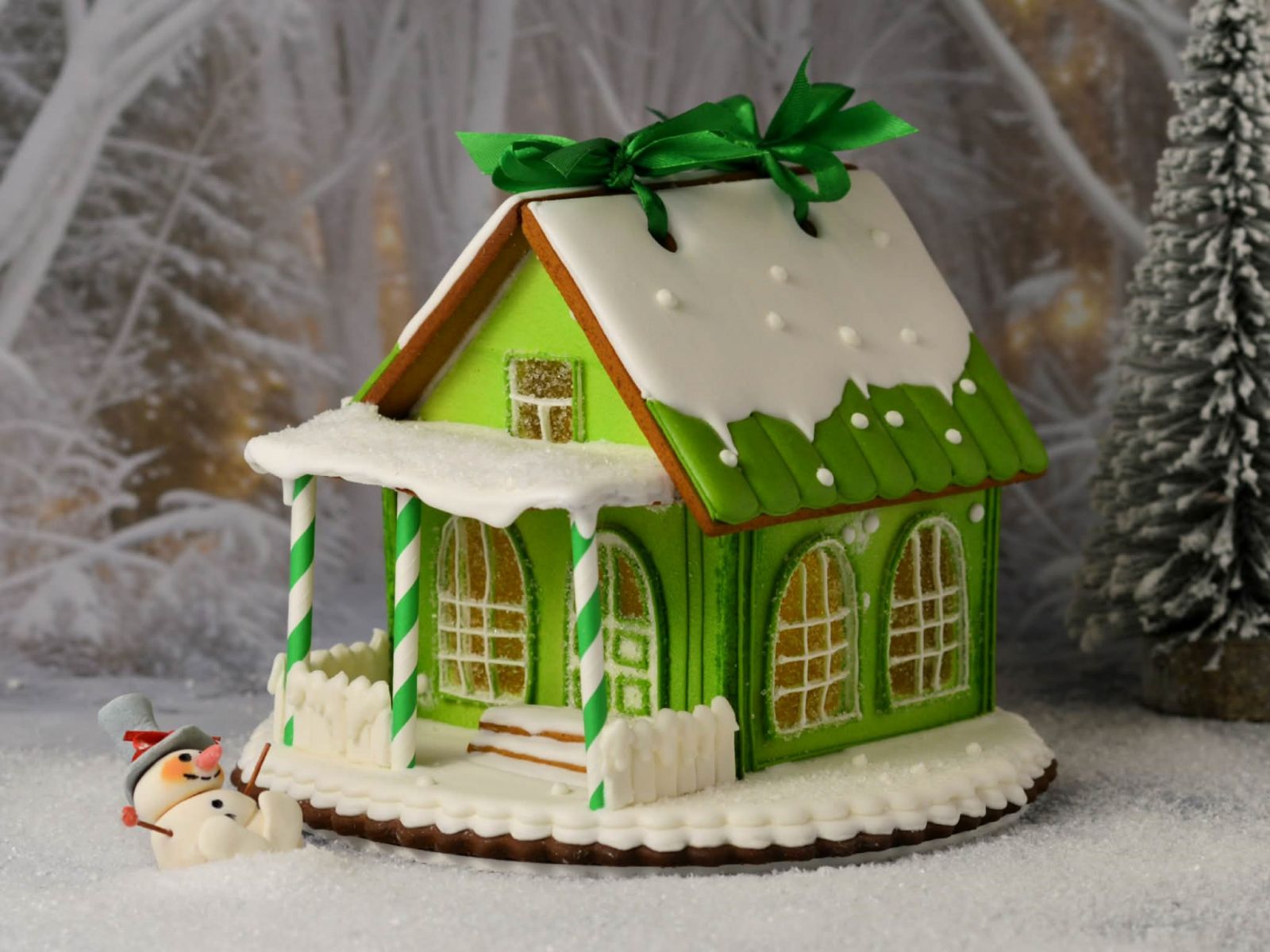 Життєрадісний сніговик надає композиції особливого колориту 4