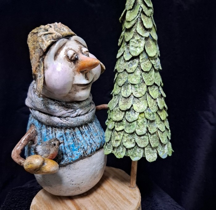 Сніговик, за словами Наталії Пилипенко, теж земний ангел, хоч і без крил4