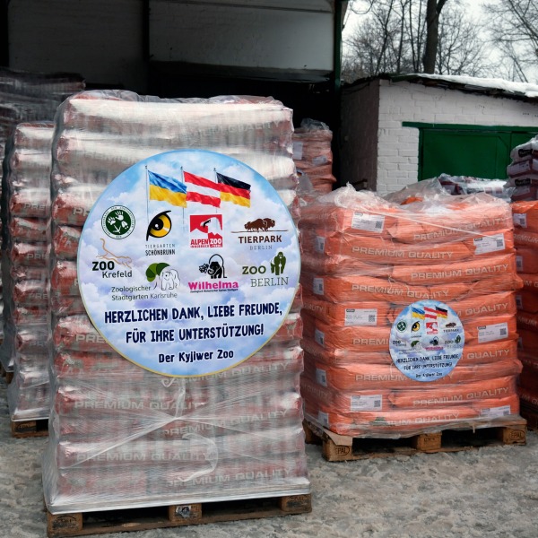 Київський зоопарк отримав 22 тонни кормів для тварин від європейських партнерів4
