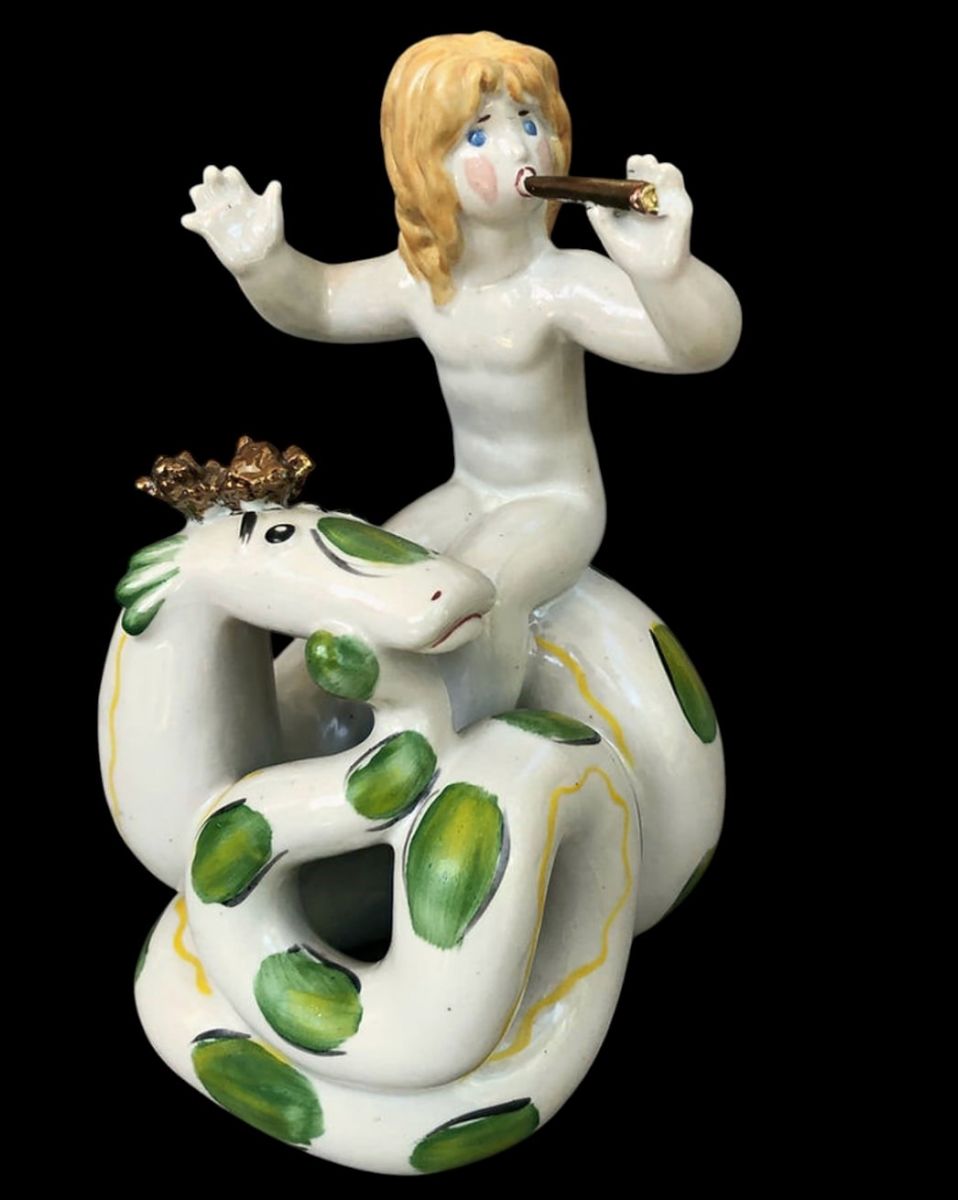 Валерій Албул, Наталія Албул. "Мауглі". Полонський завод художньої кераміки. 1988 рік. Хмельницький обласний краєзнавчий музей.2