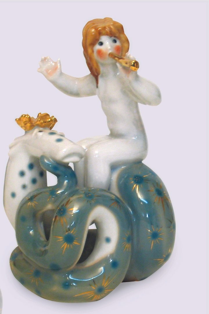 Валерій Албул. "Мауглі" – тиражний варіант. Полонський завод художньої кераміки. 1988 рік1