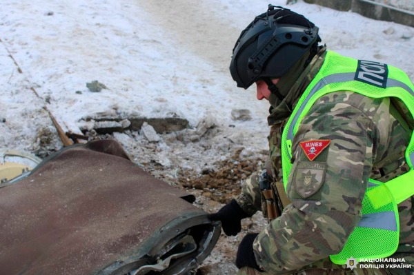 У Києві знешкодили бойову частину ракети