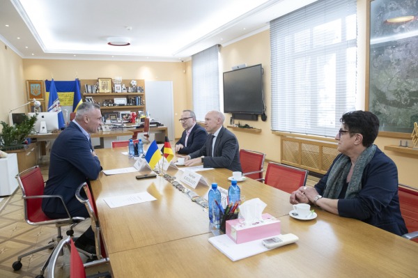 Віталій Кличко зустрівся з Міністром у справах Європи Федеральної землі Гессен ФРН Манфредом Пентцом2